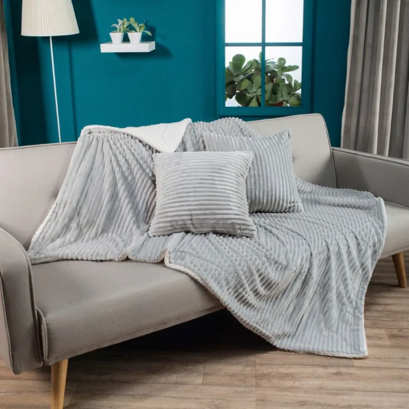 Διακοσμητική Μαξιλαροθήκη 45X45 Teoran Stripe 11 (45x45)
