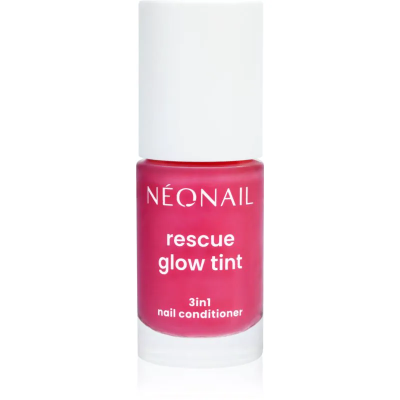 NEONAIL Rescue Glow Tint 3in1 Nail Conditioner περιποιητικό βερνίκι νυχιών απόχρωση Magenta Ροζ 7.2 ml