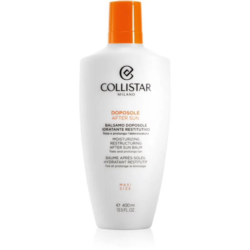 Collistar After Sun Moisturizing Restructuring After Sun Balm βάλσαμο σώματος μετά την ηλιοθεραπεία 400 ml