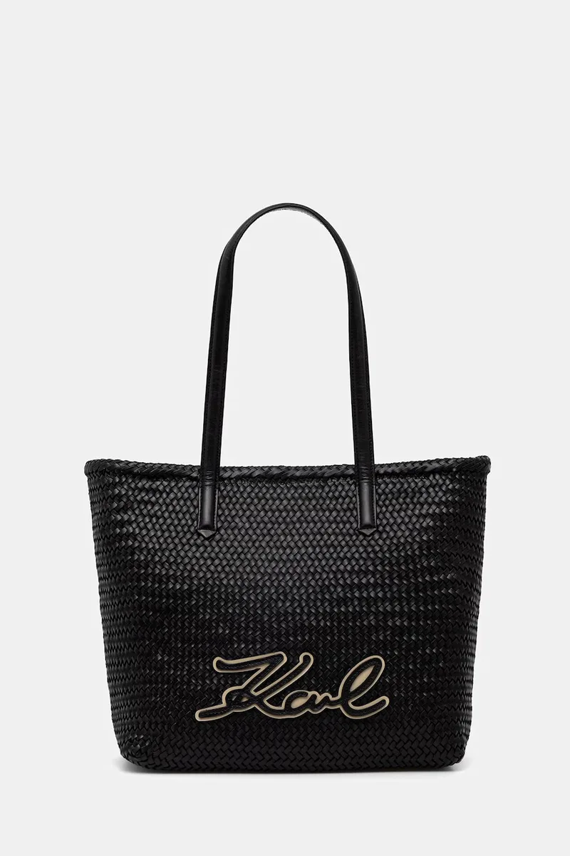 Karl Lagerfeld shopper γυναικεία δερμάτινη K/SIGNATURE