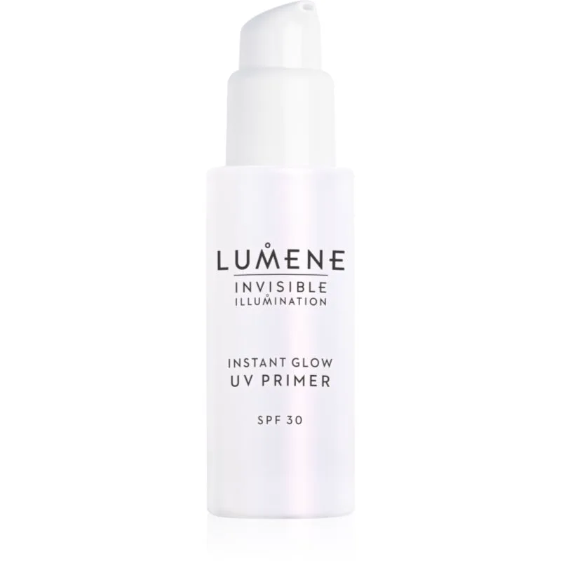 Lumene Invisible Illumination Instant Glow λαμπρυντική βάση κάτω από το μεικ απ SPF 30 30 ml
