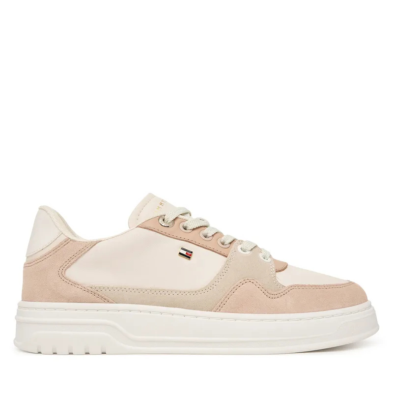 Αθλητικά Tommy Hilfiger Court FW0FW09177 Εκρού