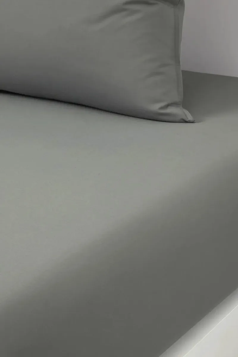Βαμβακερό σεντόνι με λάστιχο BOSS BEBOSS Khaki 160 x 200 cm