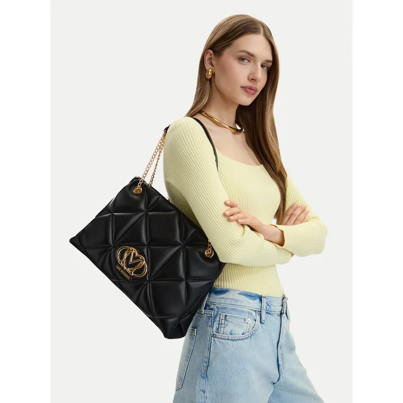 Τσάντα LOVE MOSCHINO JC4040PP0OLC0000 Μαύρο