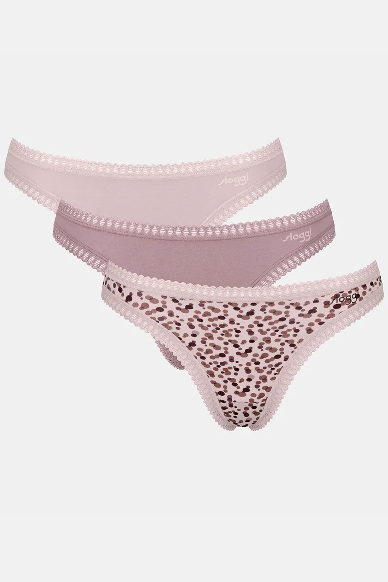 Sloggi γυναικεία εσώρουχα Sloggi GO Crush String (Συσκ. 3 τεμαχίων)-10219704-V001