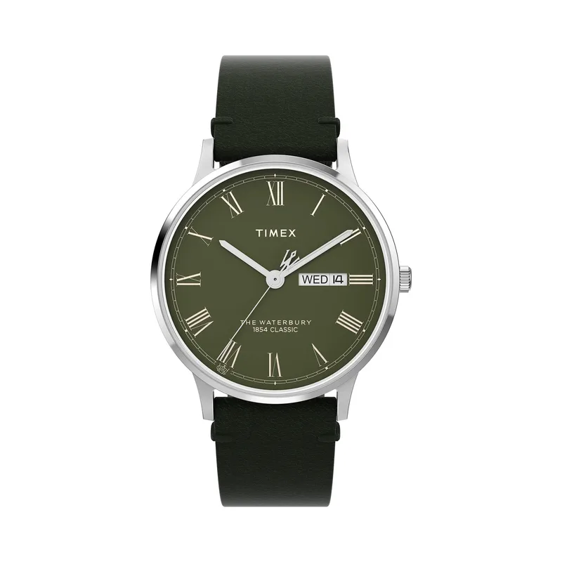 Ρολόι Timex Waterbury Classic TW2W50500 Πράσινο
