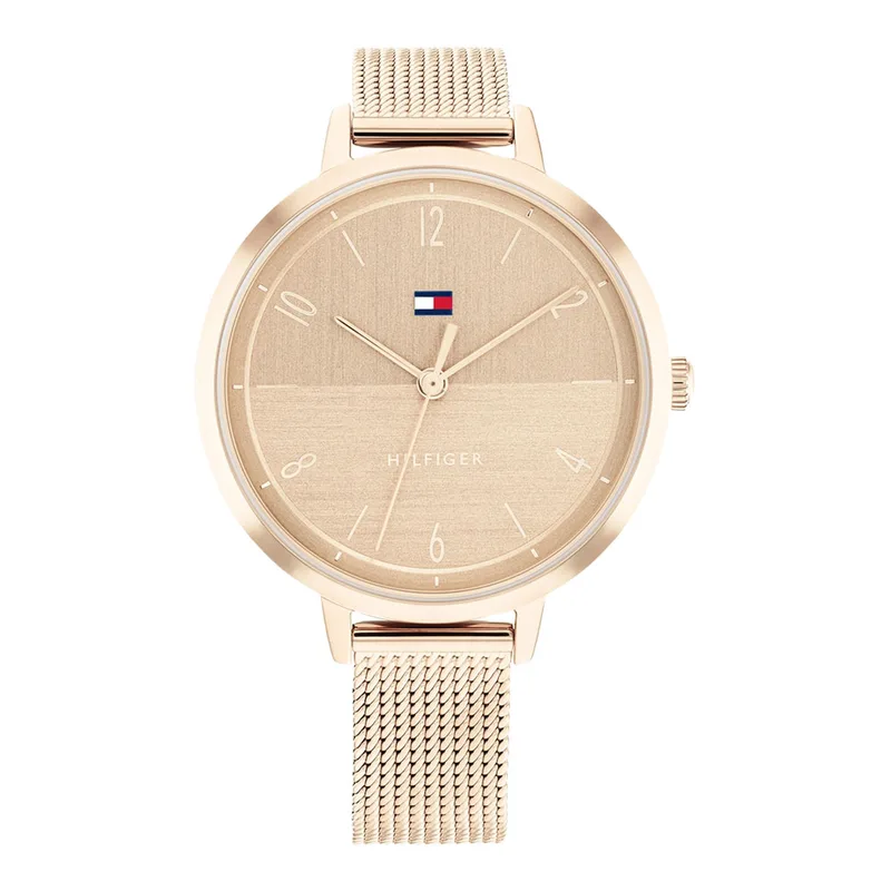 TOMMY HILFIGER Florence Rose Χρυσό Stainless Steel Mesh Bracelet 1782580