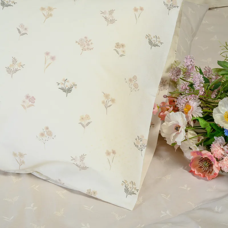 Σετ μαξιλαροθηκεσ (π) spring beige ultra line (50x70)