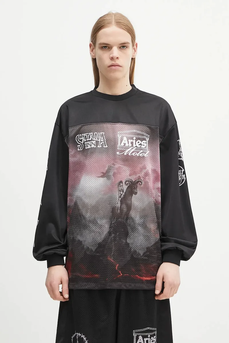 Aries Μακρυμάνικο Aries Ramscape Airtex LS Tee