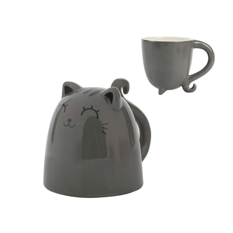 Κούπα I-TOTAL Up & Down XL2520 Grey Cat 300ml