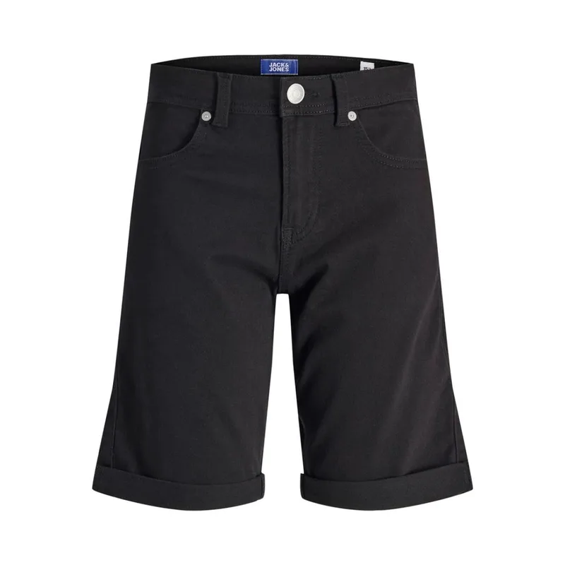 Βερμούδα υφασμάτινη αγόρι Jack & Jones-12289202-Black