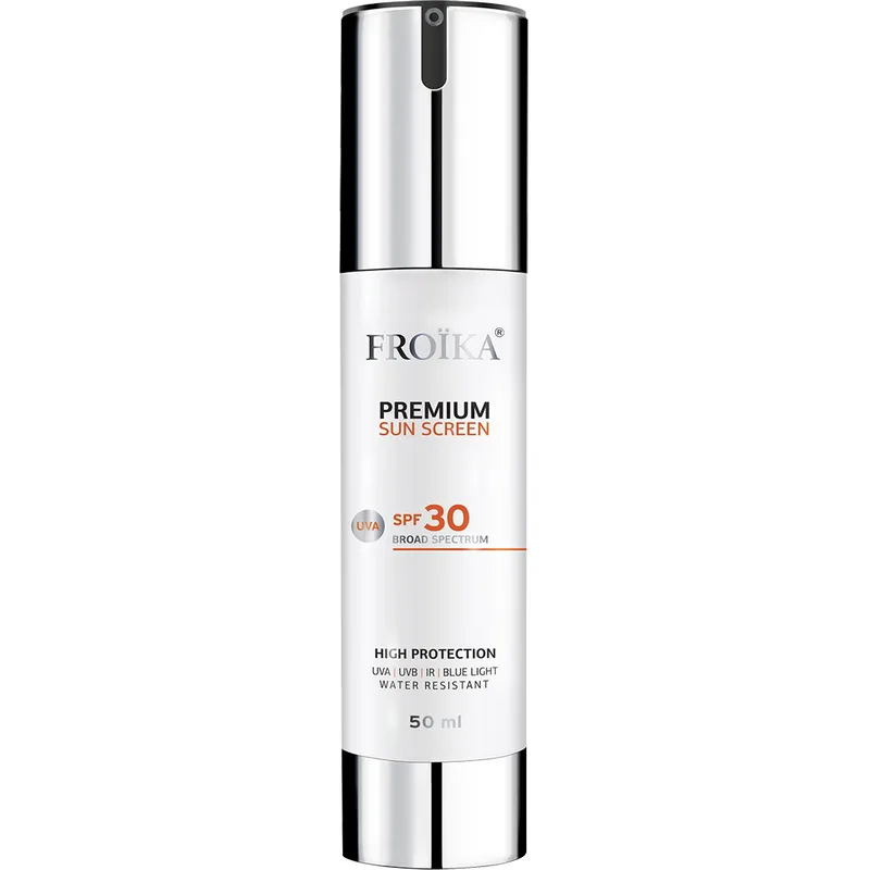 Froika Premium Sunscreen Spf30 Broad Spectrum Αντηλιακό Προσώπου με Ευρέος Φάσματος Υψηλή Προστασία 50ml