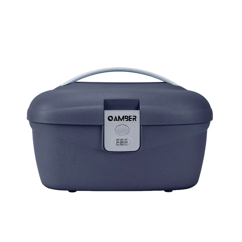 Beauty Case AMBER Μπλε/Γκρι AM1009