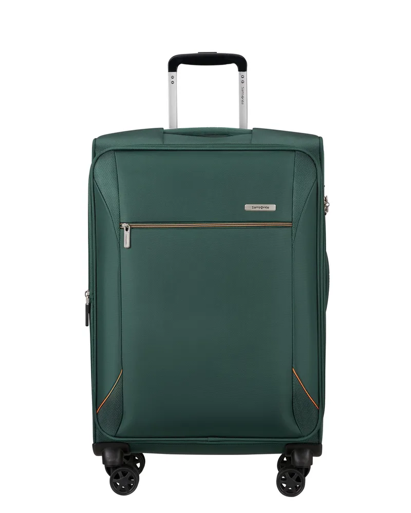 Βαλίτσα 4 ρόδες BASE BREEZE ΠΡΑΣΙΝΟ ΣΚΟΥΡΟ Size 67EXP