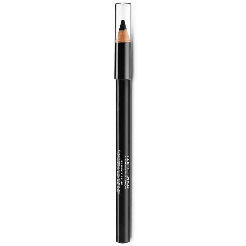 La Roche-Posay Toleriance Respectissime Soft Eye Pencil Μαλακό Μολύβι Ματιών 1g - μαύρο