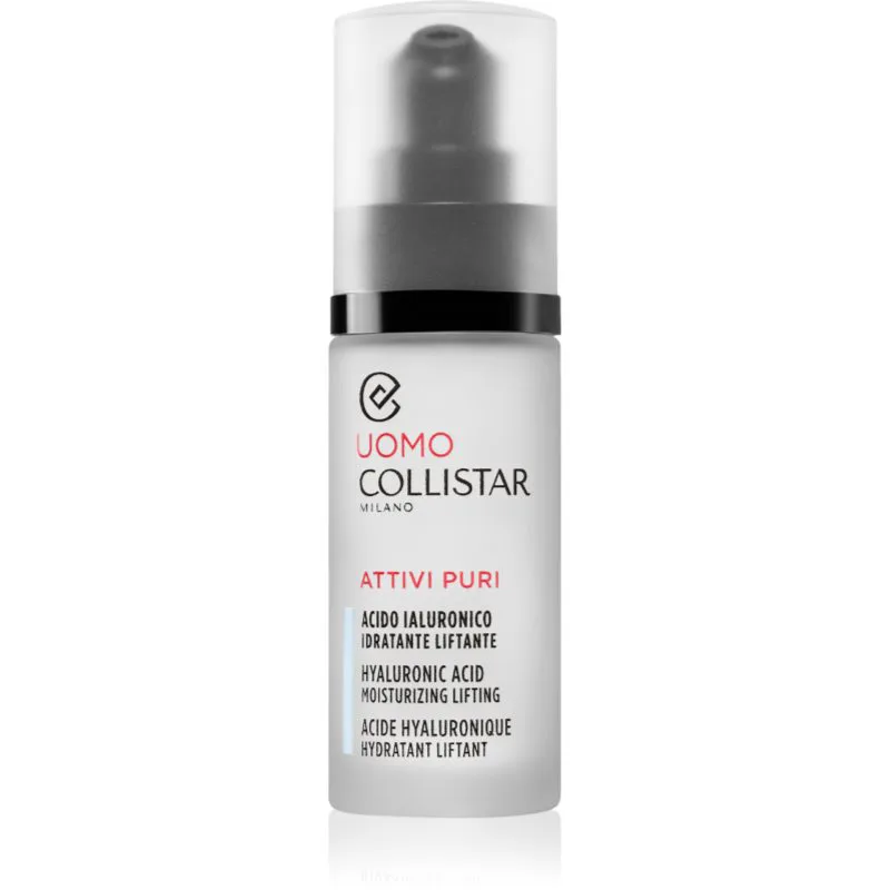 Collistar Uomo Hyaluronic Acid Moisturizing Lifting ενυδατικός ορός με υαλουρονικό οξύ 30 ml