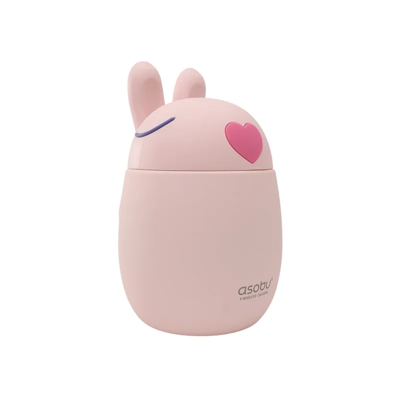 ASOBU Δοχείο Φαγητού Ανοξείδωτο Bestie - Bunny 600 ml