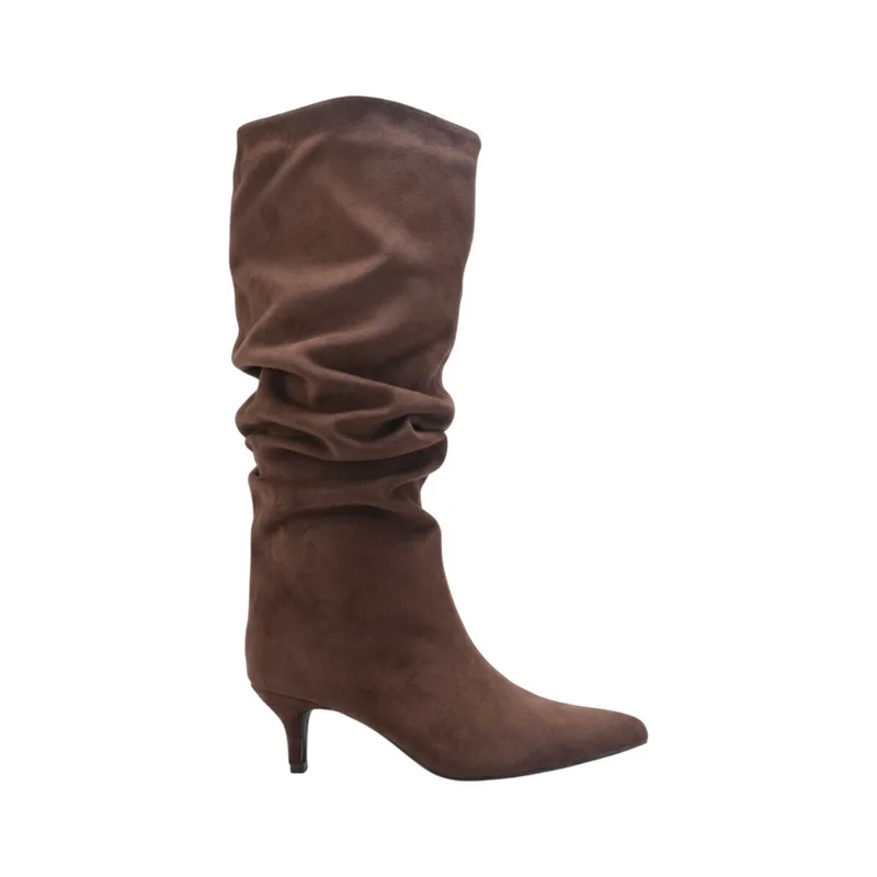 Μπότες με τακούνι La Modeuse 77652_P184139