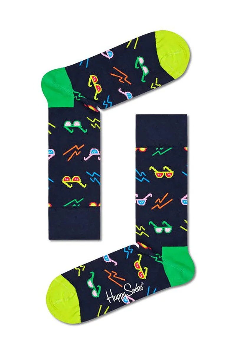 Happy Socks unisex κάλτσες "Sunny Days" - SND01-6500 Μαύρο