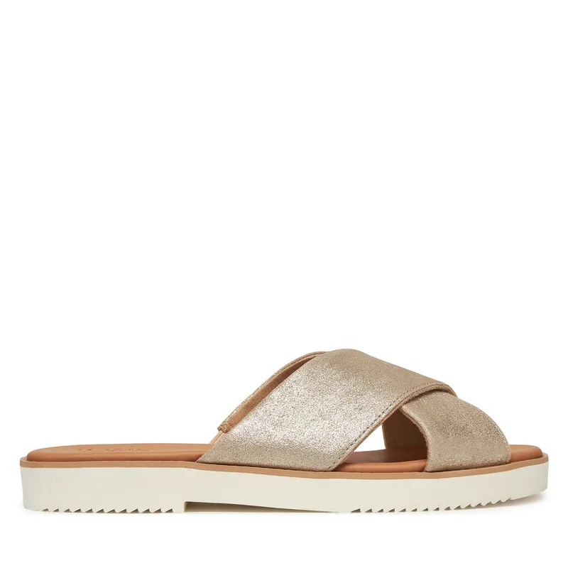 Παντόφλες Toms 10021991 Ασημί