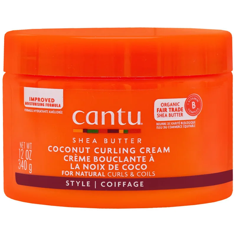 Cream for curly hair Cantu with shea butter and coconut 340 g