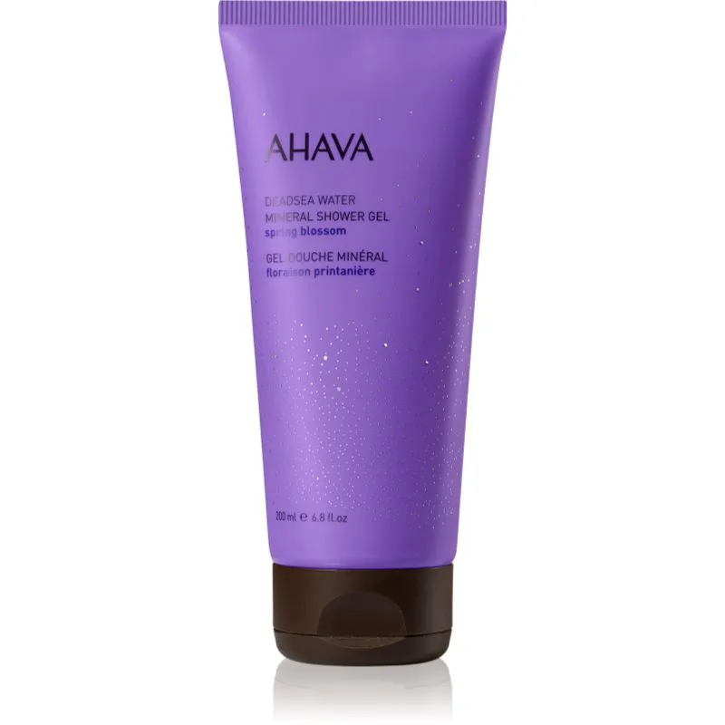 AHAVA Dead Sea Water Spring Blossom μεταλλικό τζελ για ντους 200 ml