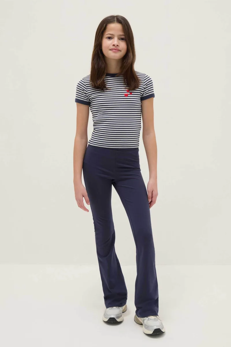 OVS παιδικό κολάν μονόχρωμο Flare Fit - 002518436 Μπλε Σκούρο