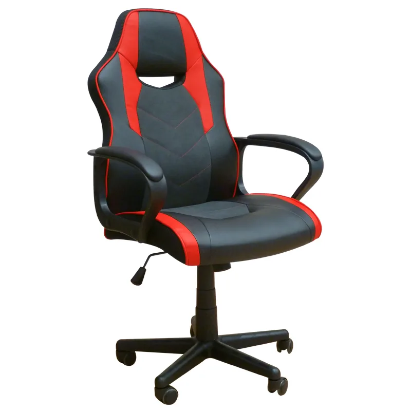 Πολυθρόνα gaming (60.5X64X5X103) ΒΣ6210 RED/BLACK, ZITA PLUS