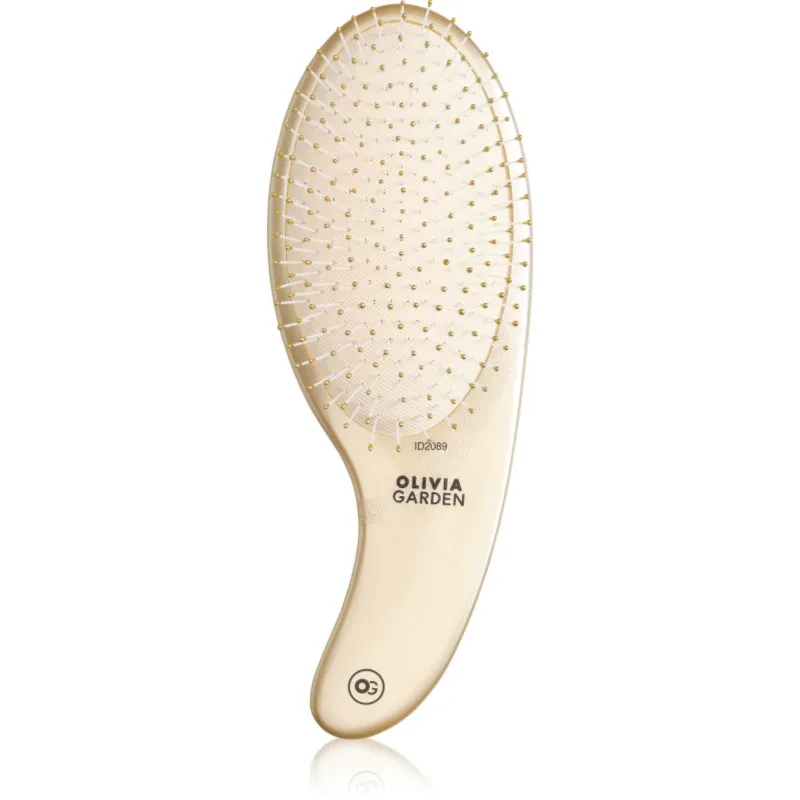 Olivia Garden Expert CURVE Nylon Χρυσό βούρτσα για νωπά μαλλιά 1 τμχ