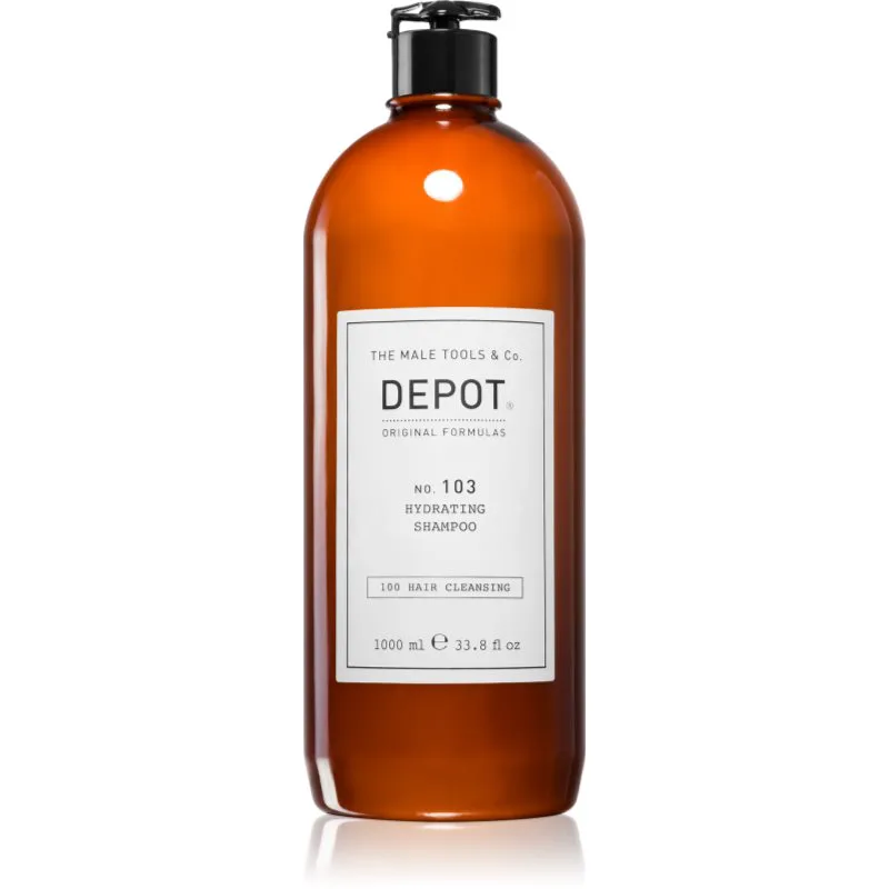 DEPOT 100 HAIR CLEANSING NO. 103 HYDRATING SHAMPOO ενυδατικό σαμπουάν 1000 ml