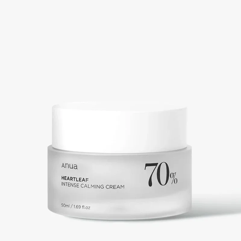 Anua Heartleaf 70% Intense Calming Cream 50ml – Ενυδατική κρέμα που ενισχύει τον φραγμό του δέρματος