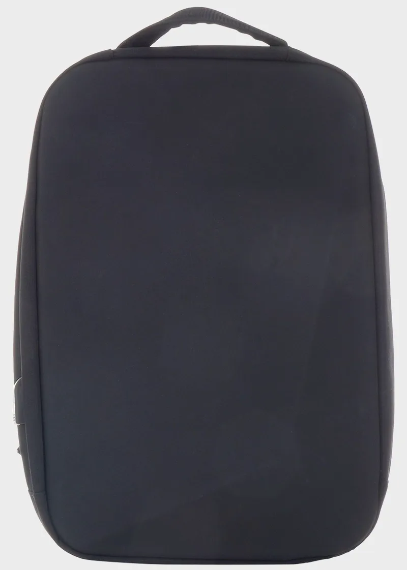 Ανδρική τσάντα backpack αδιάβροχη ανατομική πλάτη & θύρα USB ΜΑΥΡΟ