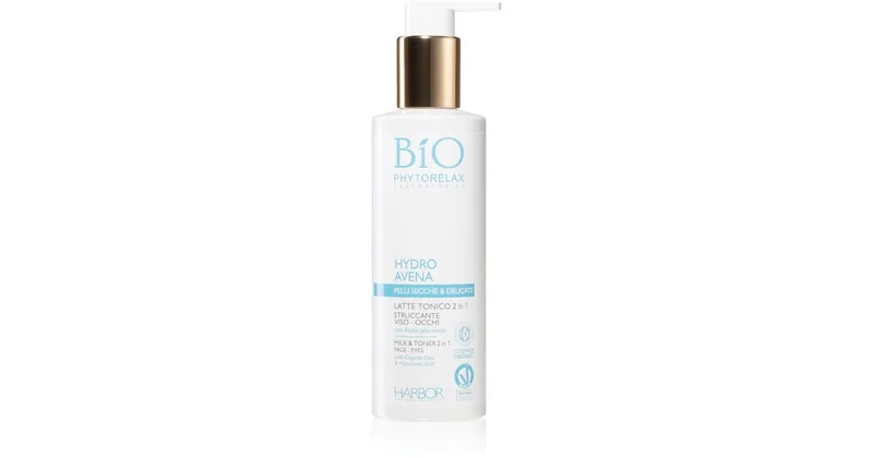 Phytorelax Laboratories Bio Hydro Avena cleansing milk + face tonic lotion 200 ml