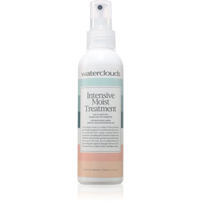 Waterclouds Moist Intensive Treatment φροντίδα χωρίς ξέβγαλμα για ξηρά και εύθραυστα μαλλιά 150 ml