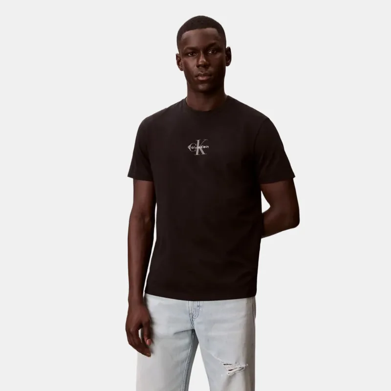 Calvin Klein 30S Micro Monologo Graphic Ανδρικό T-Shirt (9000285440_1469)