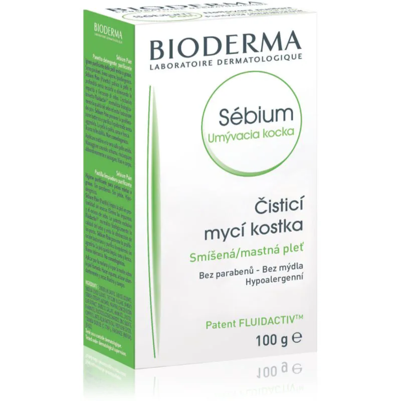 Bioderma Sébium Μπάρα σαπουνιού για μικτή και λιπαρή επιδερμίδα 100 γρ