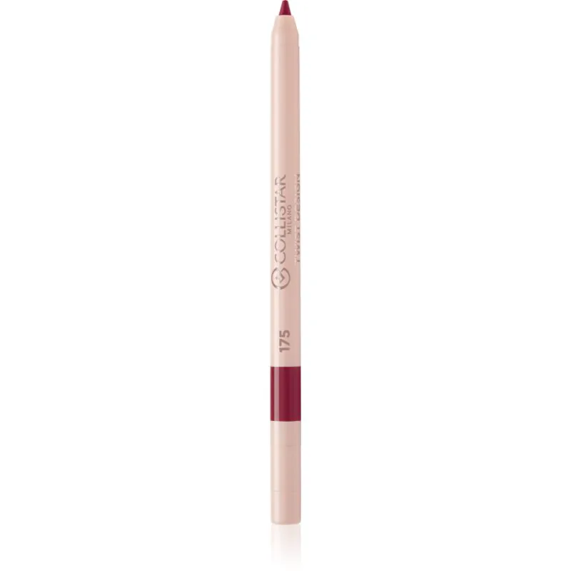Collistar Twist Design Lip Pencil Κρεμώδες λάινερ χειλιών απόχρωση 175 - Rubino Κόκκινο 0.4 γρ