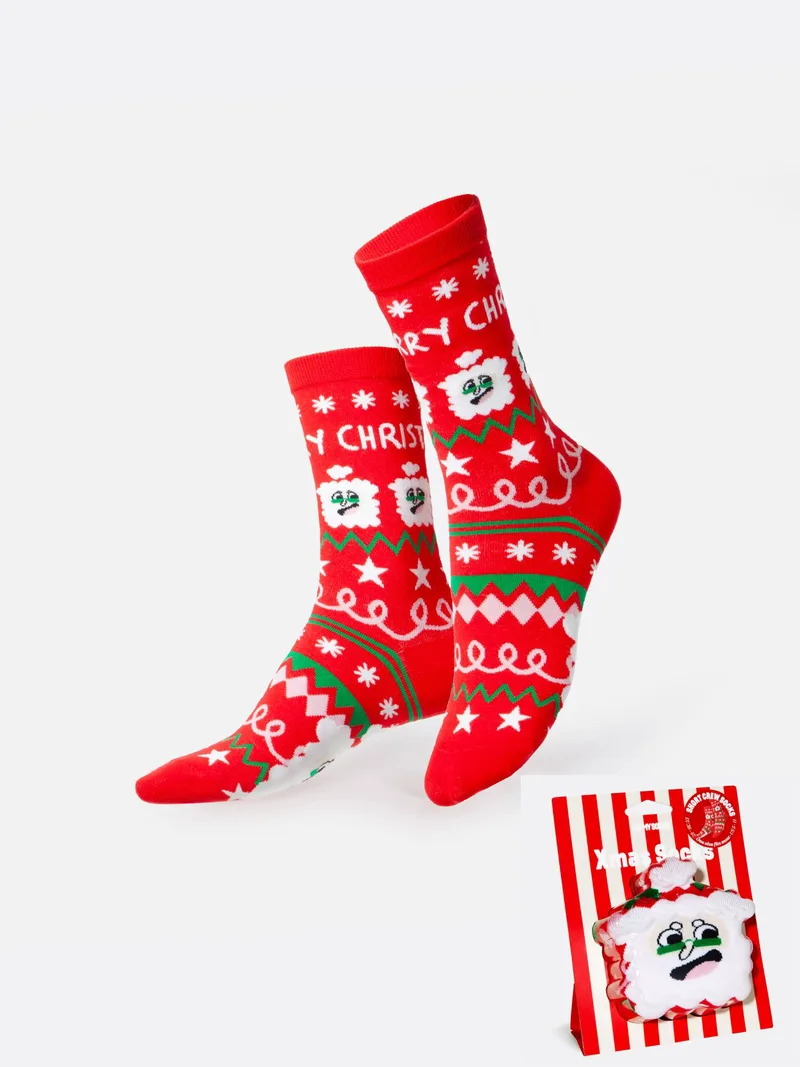 Κάλτσες Eat My Socks - Xmas Santa (μέγεθος 36-45)