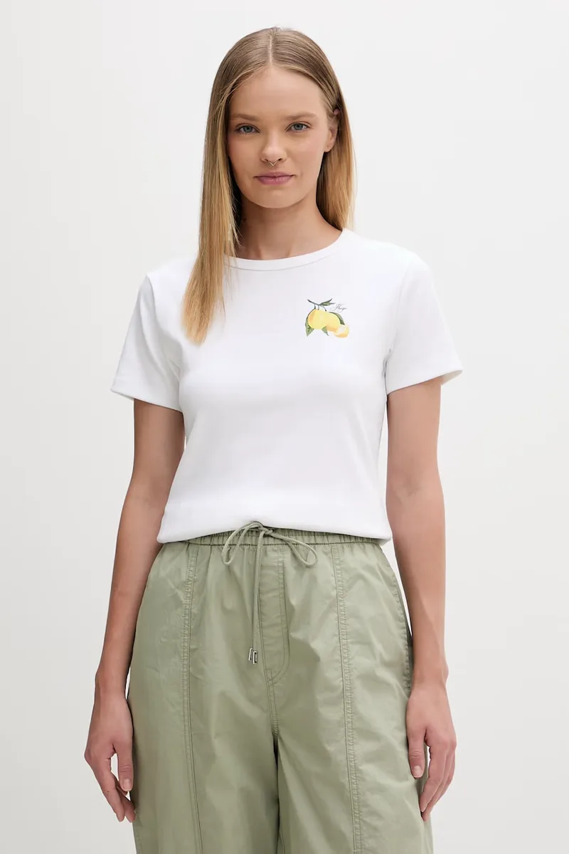 HUGO T-shirt Γυναικείο με βαμβάκι