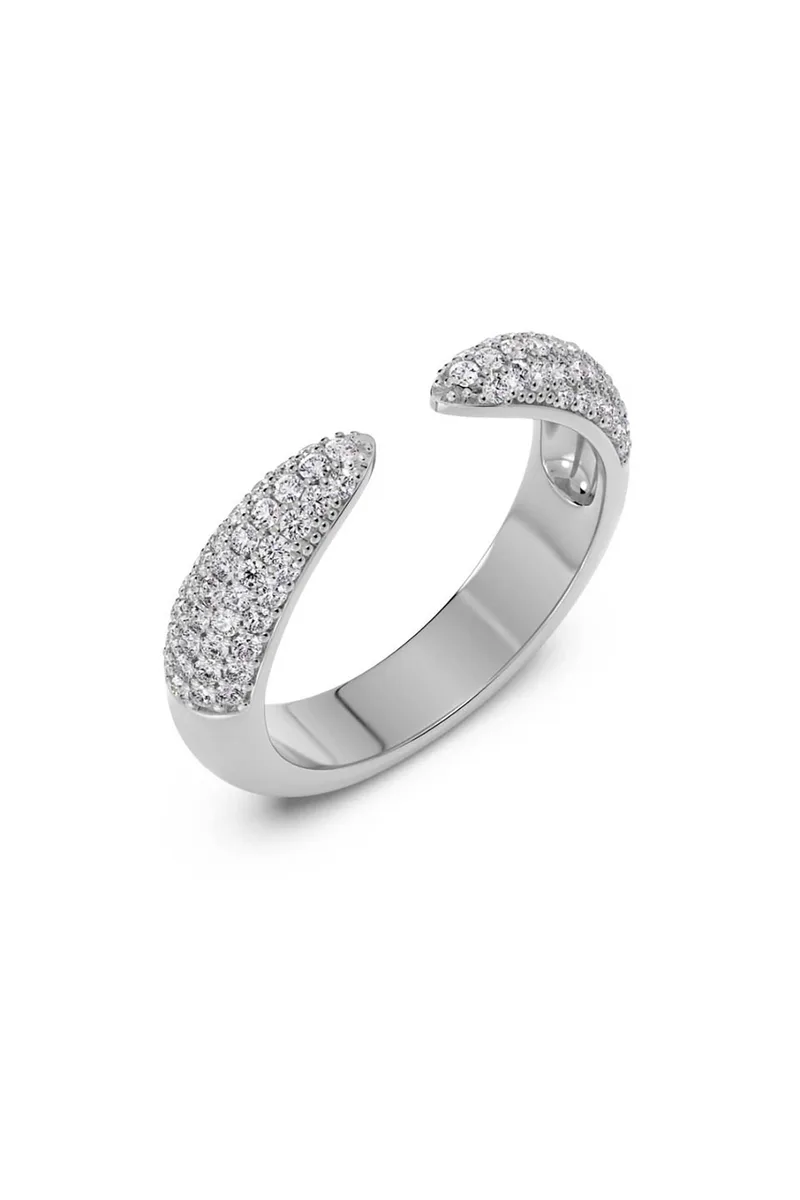 EDBLAD γυναικείο δαχτυλίδι "Crest Pavé Silver" (L) - 127619-L