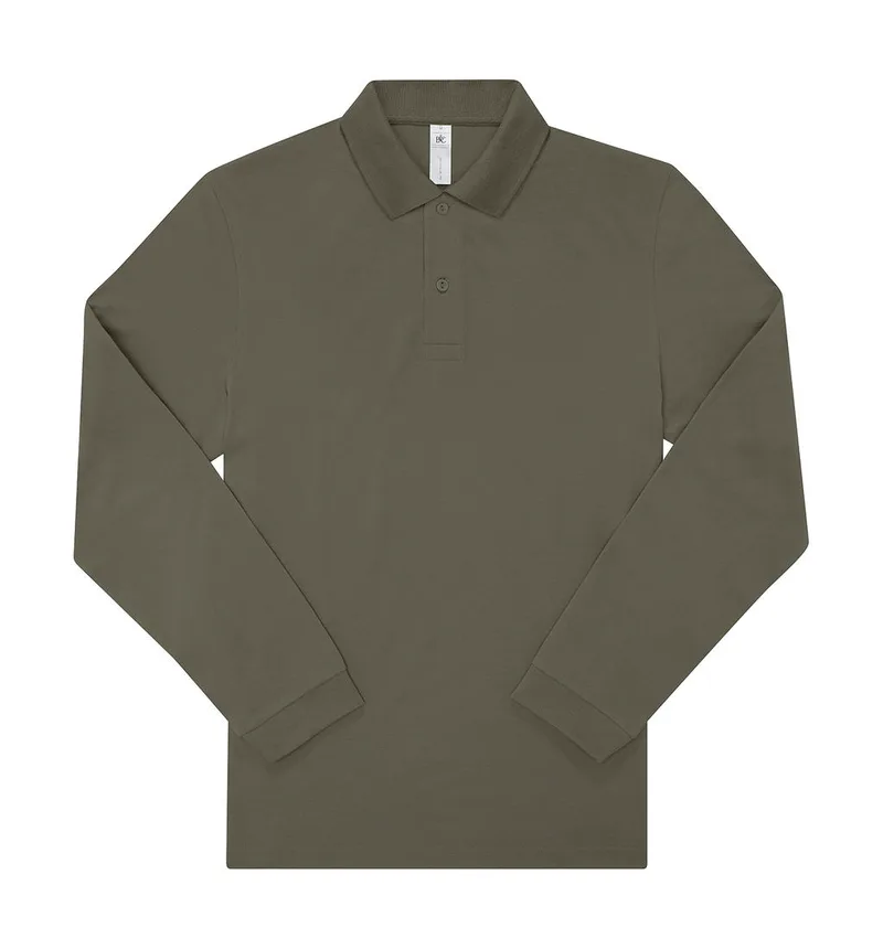 My Polo 180 LSL B & C PU425 Camo Green