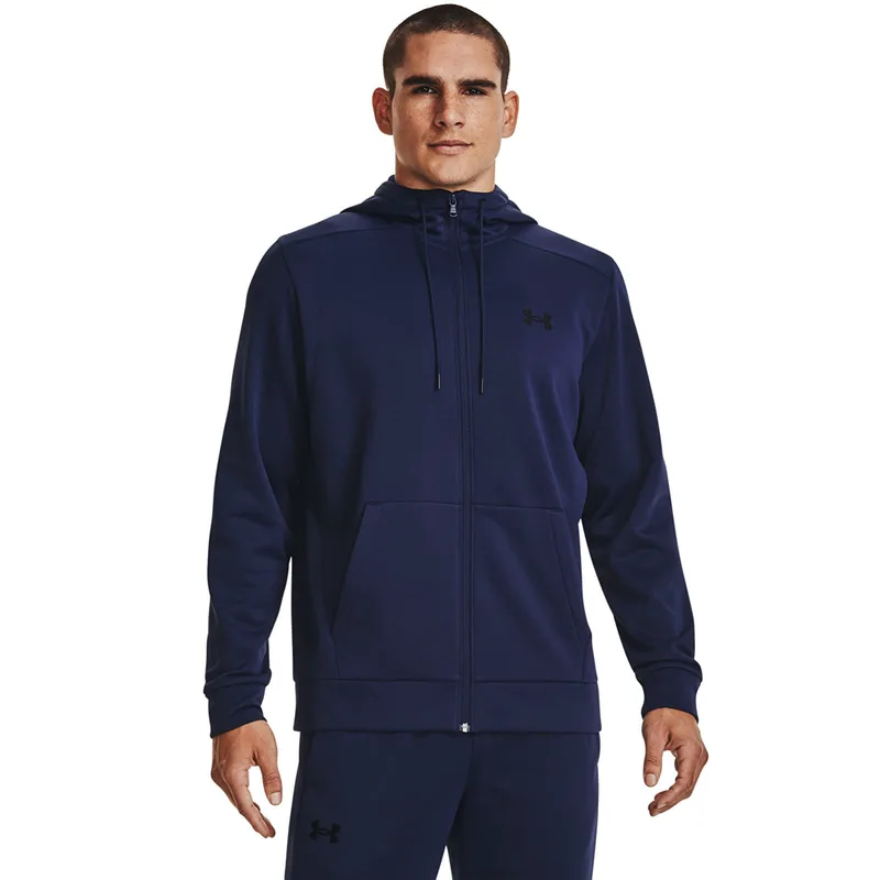 Φούτερ Under Armour Armour Fleece Fz Hoodie Midnight Navy XL