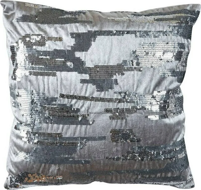 ΔΙΑΚΟΣΜΗΤΙΚΗ ΜΑΞΙΛΑΡΟΘΗΚΗ KENTIA DECORE 201 ΓΚΡΙ 45Χ45CM