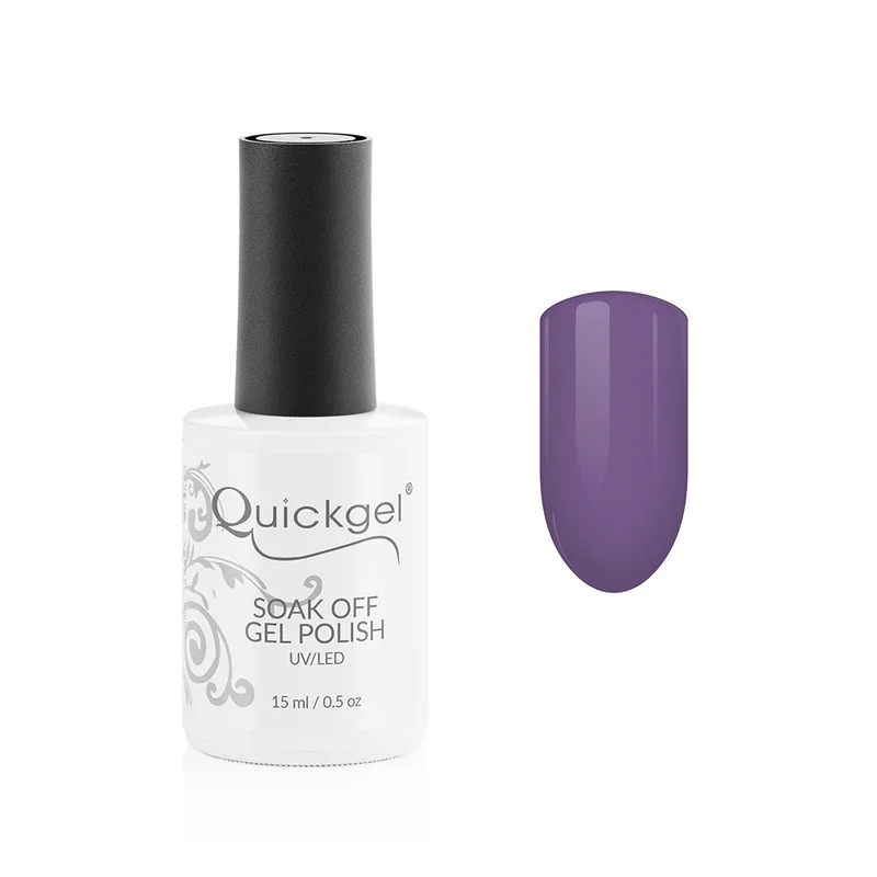 Quickgel Ημιμόνιμο Βερνίκι - No 659 Purple Haze - 15mL