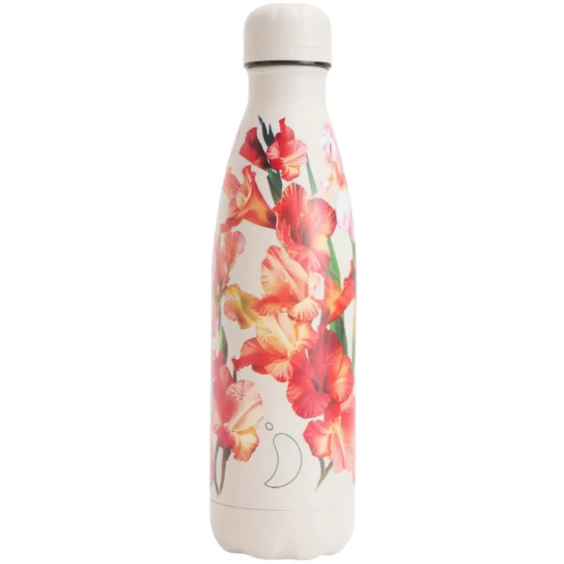 Chilly's Original Floral Bottle Ανοξείδωτο Μπουκάλι Θερμός 500ml - Golden Hour