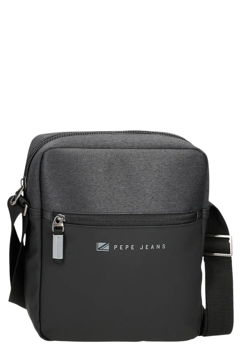 Τσάντα Ώμου Pepe Jeans Jarvis Joumma 23×27×7cm Tablet 7125631-BLACK Ανδρικό