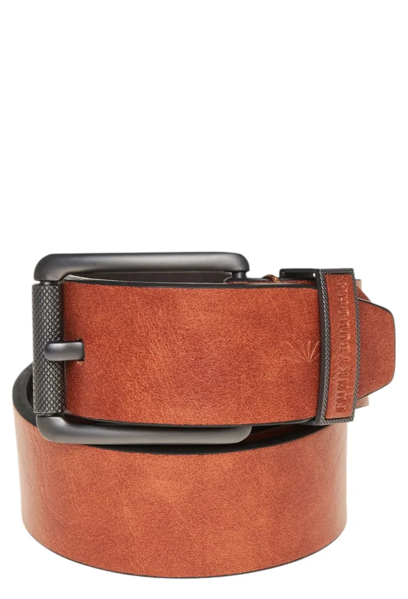 Zώνη Funky Buddha Basic FBM010-038-10-BROWN Ανδρικό