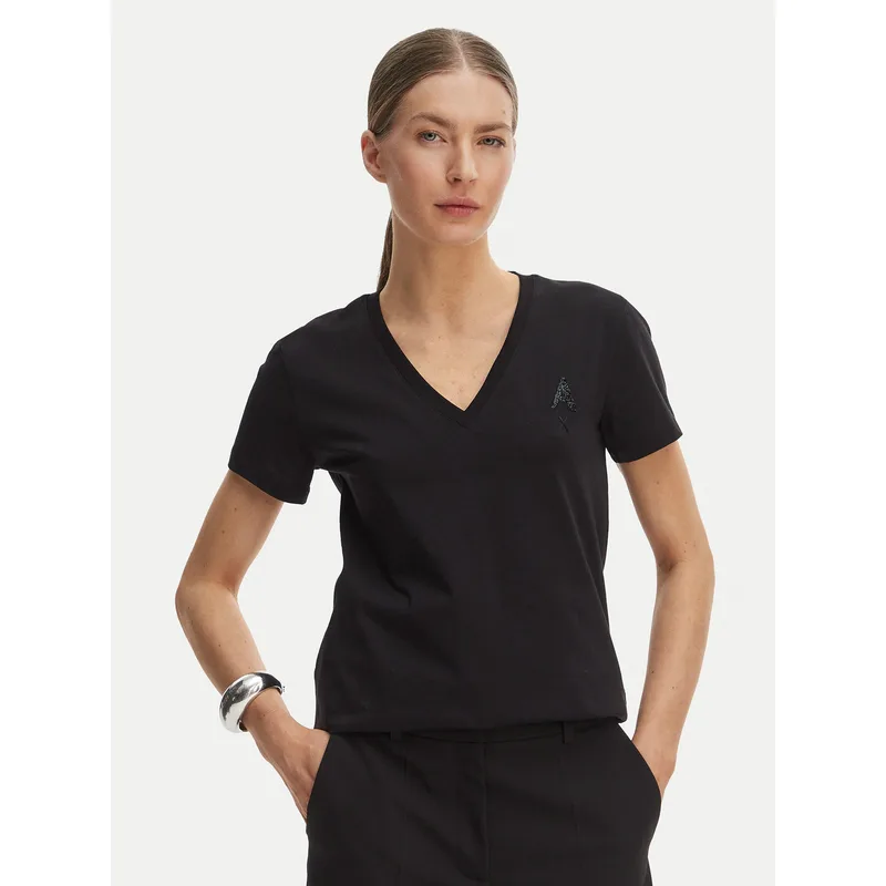 Armani Exchange T-Shirt XW002330 AF10356 UC001 Μαύρο Regular Fit