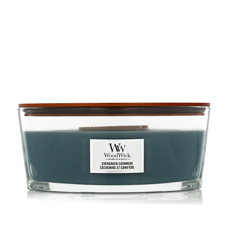 WoodWick Ellipse Candles Scented Candle Evergreen Cashmere 453,6 g 453.6 g