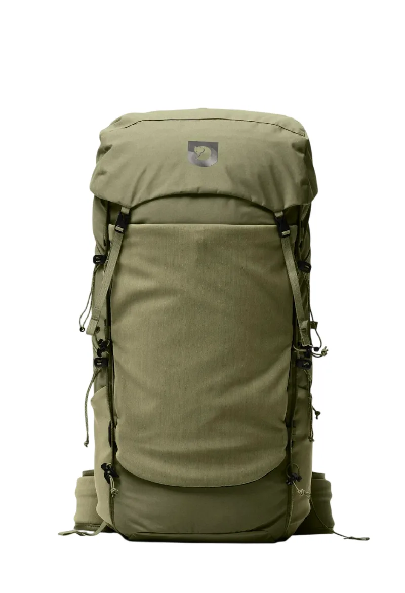 UNISEX ΣΑΚΙΔΙΟ ΠΛΑΤΗΣ FJALLRAVEN KAJKA X-LATT ΟΡΕΙΒΑΤΙΚΟ 45L ΠΡΑΣΙΝΟ